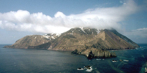 Buldir Volcano is the apex of Buldir Island in the Aleutian Islands of Alaska.