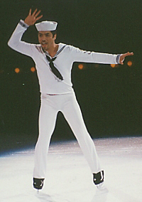 Rudy Galindo bei „Champions On Ice“ in Buffalo, New York (2002)