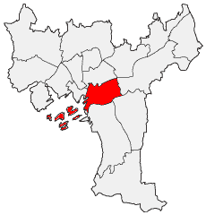 Location of Bydel Gamle Oslo