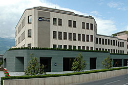 VP Bank Hauptsitz in Vaduz