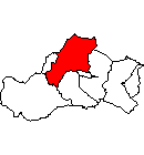 Location of Cusco in the Cusco province