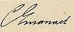 Charles Emmanuel III's signature