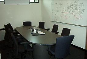 A small conference room in Playa Vista, Los Angeles in May 2006