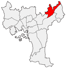 Location of Bydel Grorud