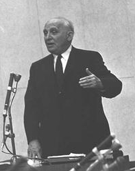 Prof. Baron testifying at Adolf Eichmann's trial (1961)