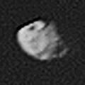 Voyager 2 image of Pandora (August 1981).