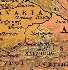 Salzburg between the Bavarian and Habsburg lands