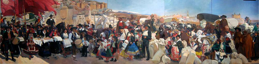 Castilla. La fiesta del pan (1913)