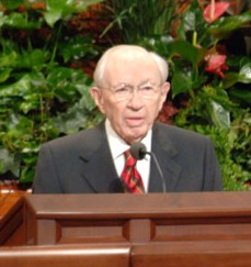 Gordon B. Hinckley March 12, 1995 – January 27, 2008