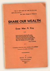 Booklet titled "Share our Wealth"