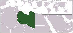 the location of Libya
