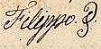 Philip's signature