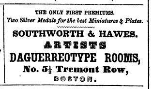 Advertisement, 1849 Boston Directory