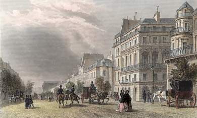 The Maison Dorée in about 1860.