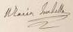 Maria Isabella's signature