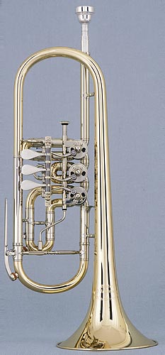 Rotary Valve Trumpet in C