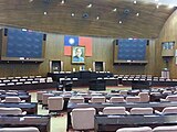 The chamber of the Legislative Yuan