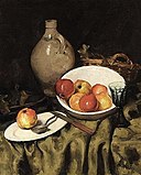 Ans van den Berg Still life with apples