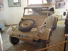 Type 82 on display at the Porsche museum Gmünd [de]
