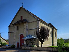 The church in Beaumotte