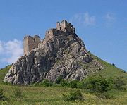 Trascău Fortress [ro] in Colțești