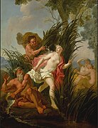 Alpheus chasing Arethusa by Antoine Coypel (18th-century)