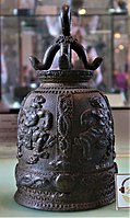 Elephant bell made of bronze from the Angkor period.
