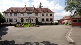 The town hall in Entzheim