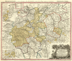 Hohenlohe state, Homann, 1748