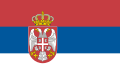State flag of the Republic of Serbia (2004–2010)
