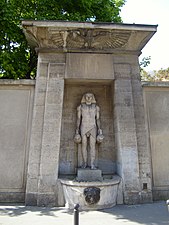 The Fontaine du Fellah at 42 rue de Sèvres by François-Jean Bralle (1807)