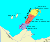 Lage der Halbinsel Île Longue