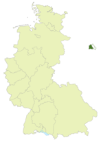 Gebiet der Regionalliga Berlin