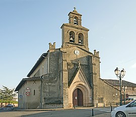 The church in Labastide-Saint-Sernin