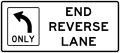 R3-9i End Reverse Lane