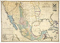 Image 13"Mapa de los Estados Unidos de Méjico by John Distrunell, the 1847 map used during the negotiations of the Treaty of Guadalupe Hidalgo ending the Mexican–American War. (from History of cartography)