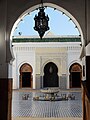 View into the courtyard (sahn) of the Grand Mosque of Meknes