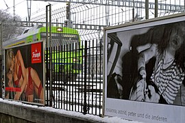 Öffentliche Strassenplakat-Installation, 2005 in Zürich, Basel, Bern, Lausanne, Genf, Locarno, Lugano