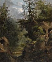 Robert Seldon Duncanson (1821–1872), The Caves, 1869