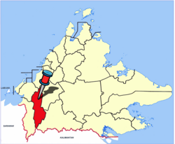 Location of Tenom District