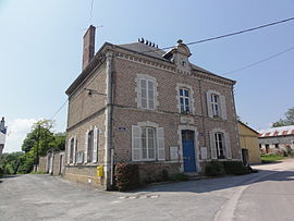 The town hall in Saint-Fergeux