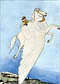 Bellerophon riding Pegasus (1914)