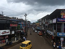 a view of Thiruvambady town