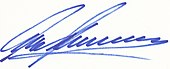 Autogramm von Udo Thomer