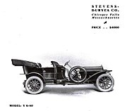 1909 Stevens-Duryea Model Y 6-40 Touring Car