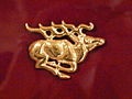 Saka flying deer, Shilikty, 7th to 6th century BC, Kazakhstan.[28]