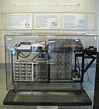 Atanasoff–Berry Computer replica at 1st floor of Durham Center, Iowa State University