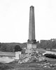 Former Boyne Obelisk, which stood on the north bank of the River Boyne (near Drogheda) from 1736 to 1923.
