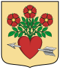 Coat of arms of Ágfalva