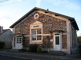 Crisenoy's town hall (mairie) pictured in 2008